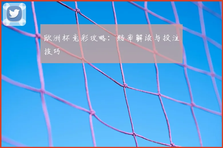 欧洲杯竞彩攻略：赔率解读与投注技巧